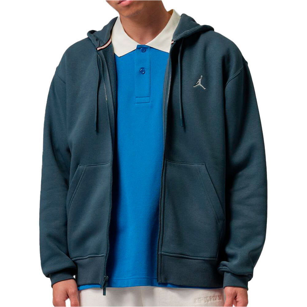 Nike sudadera hombre M J BRK FLC FZ vista trasera