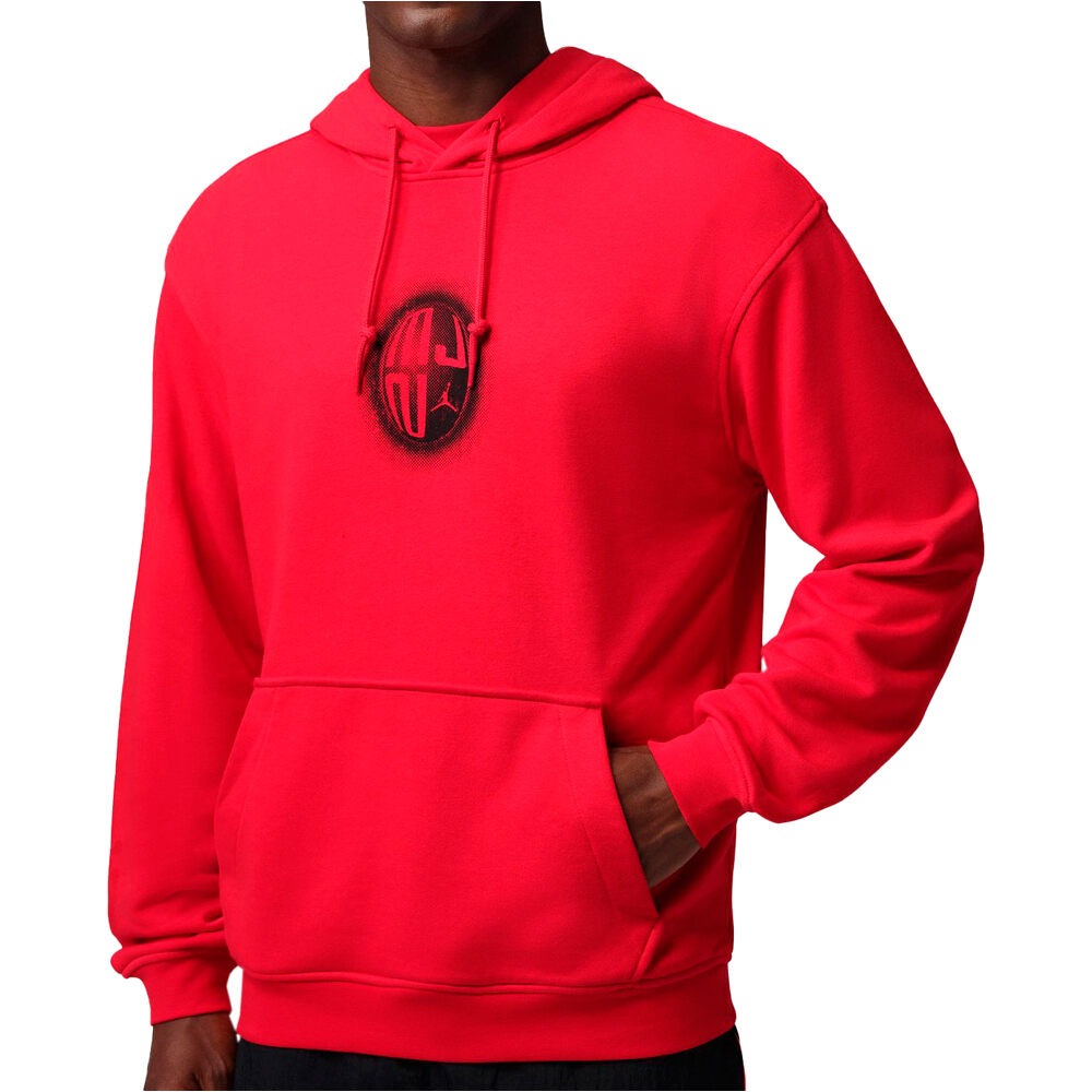 Nike sudadera hombre M J DF SPRT CSVR GFX FLC PO vista frontal