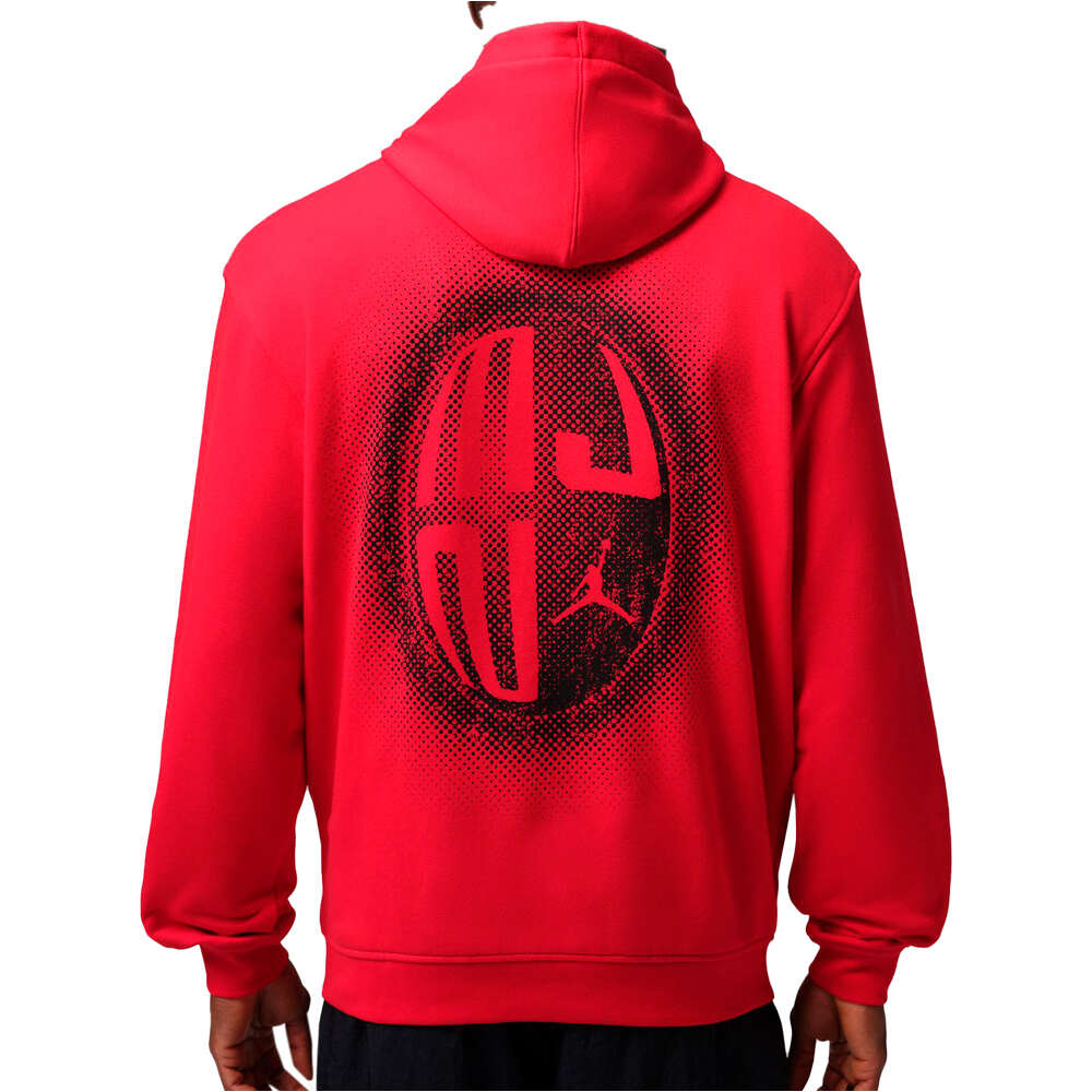 Nike sudadera hombre M J DF SPRT CSVR GFX FLC PO vista trasera