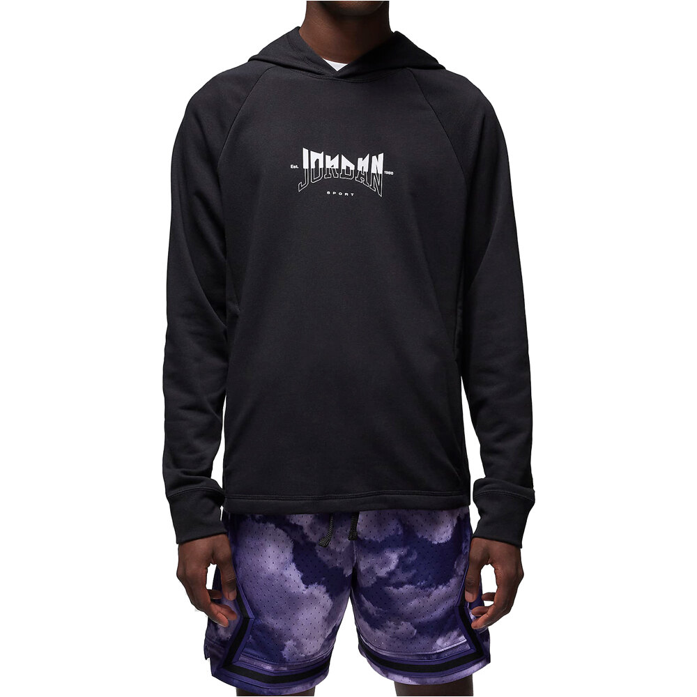 Nike sudadera hombre M J DF SPRT GFX FLEECE PO vista frontal