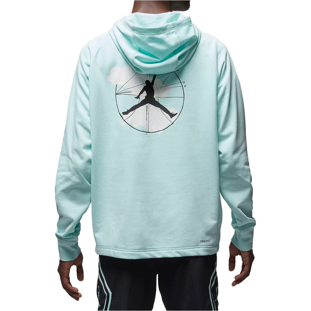 Nike sudadera hombre M J DF SPRT GFX FLEECE PO vista trasera