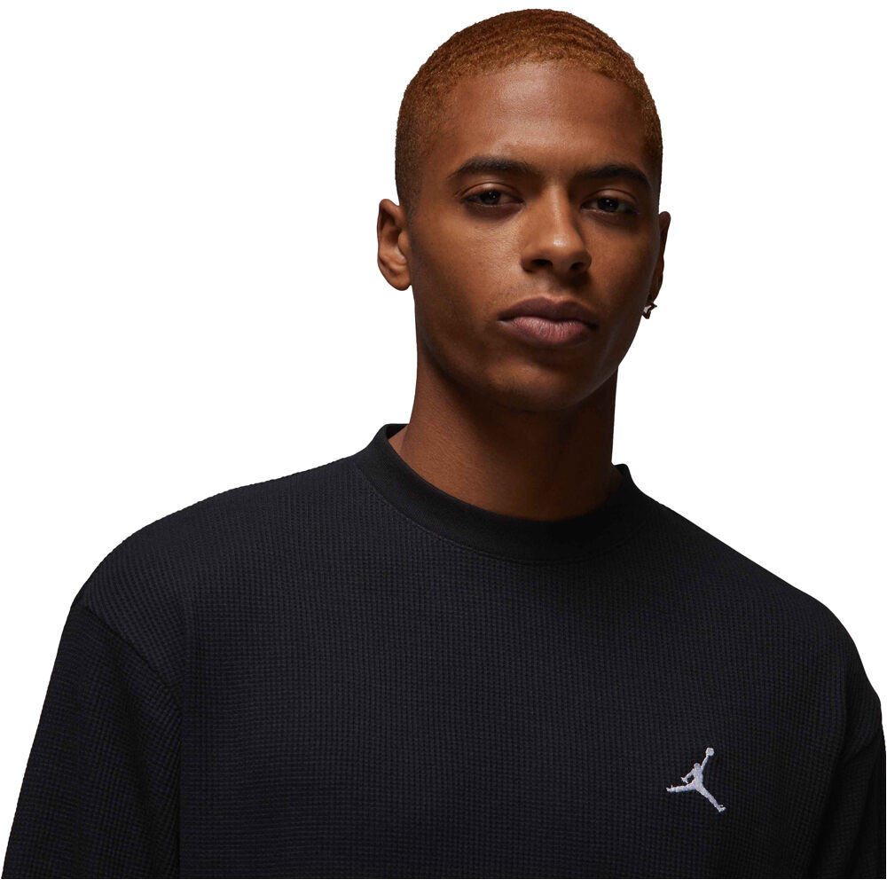 Nike sudadera hombre M J ESS WAFFLE KNIT TOP vista trasera