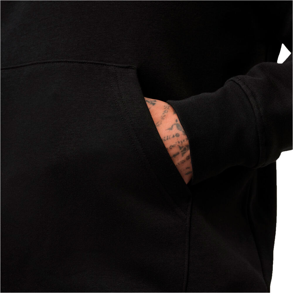 Nike sudadera hombre M J JUMPMAN FLC HBR PO 2 vista detalle
