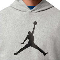 Nike sudadera hombre M J JUMPMAN FLC HBR PO 2 vista detalle