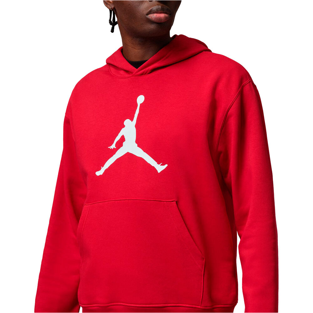 Nike sudadera hombre M J JUMPMAN FLC HBR PO 2 vista detalle