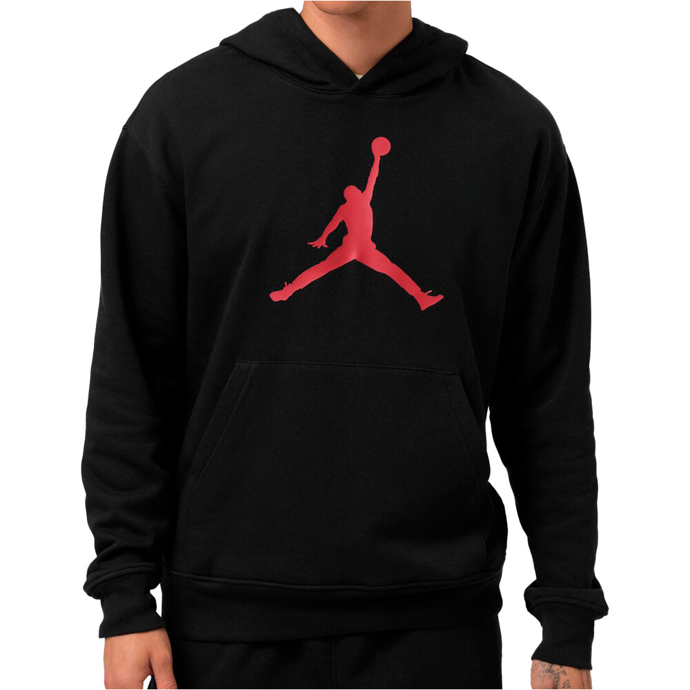 Nike sudadera hombre M J JUMPMAN FLC HBR PO 2 vista frontal