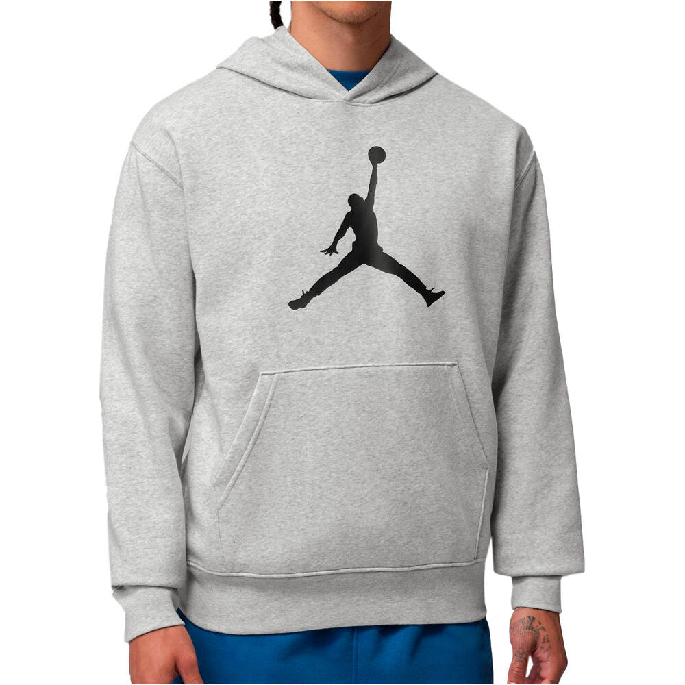 Nike sudadera hombre M J JUMPMAN FLC HBR PO 2 vista frontal