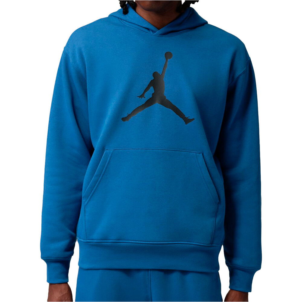 Nike sudadera hombre M J JUMPMAN FLC HBR PO 2 vista frontal