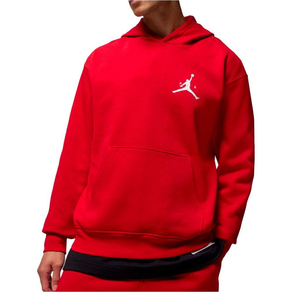Nike sudadera hombre M J JUMPMAN FLC PO vista frontal