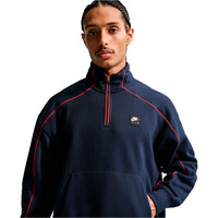 Nike sudadera hombre M NK AIR BB FLC QZ vista detalle