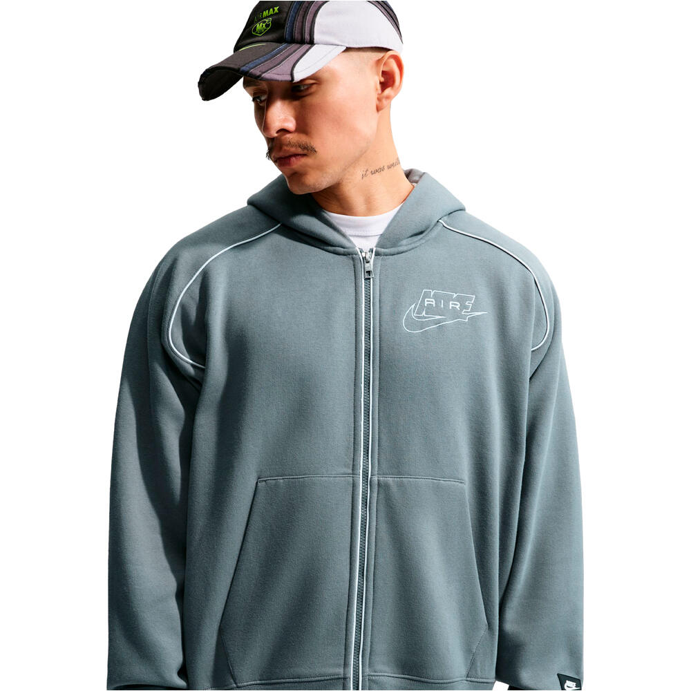 Nike sudadera hombre M NK AIR BB FZ HDY vista detalle