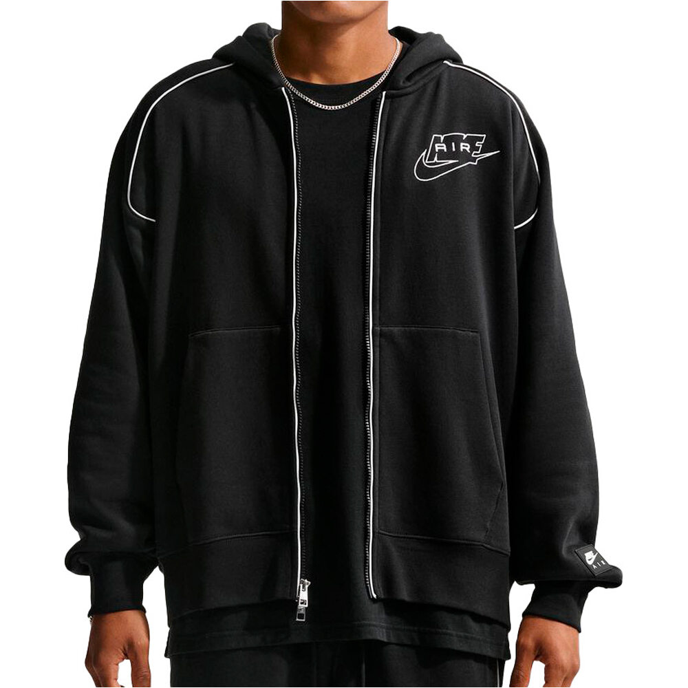 Nike sudadera hombre M NK AIR BB FZ HDY vista frontal