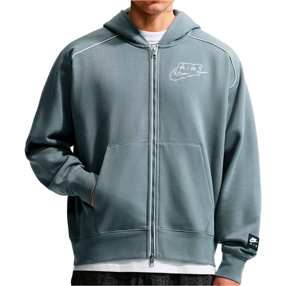Nike sudadera hombre M NK AIR BB FZ HDY vista frontal