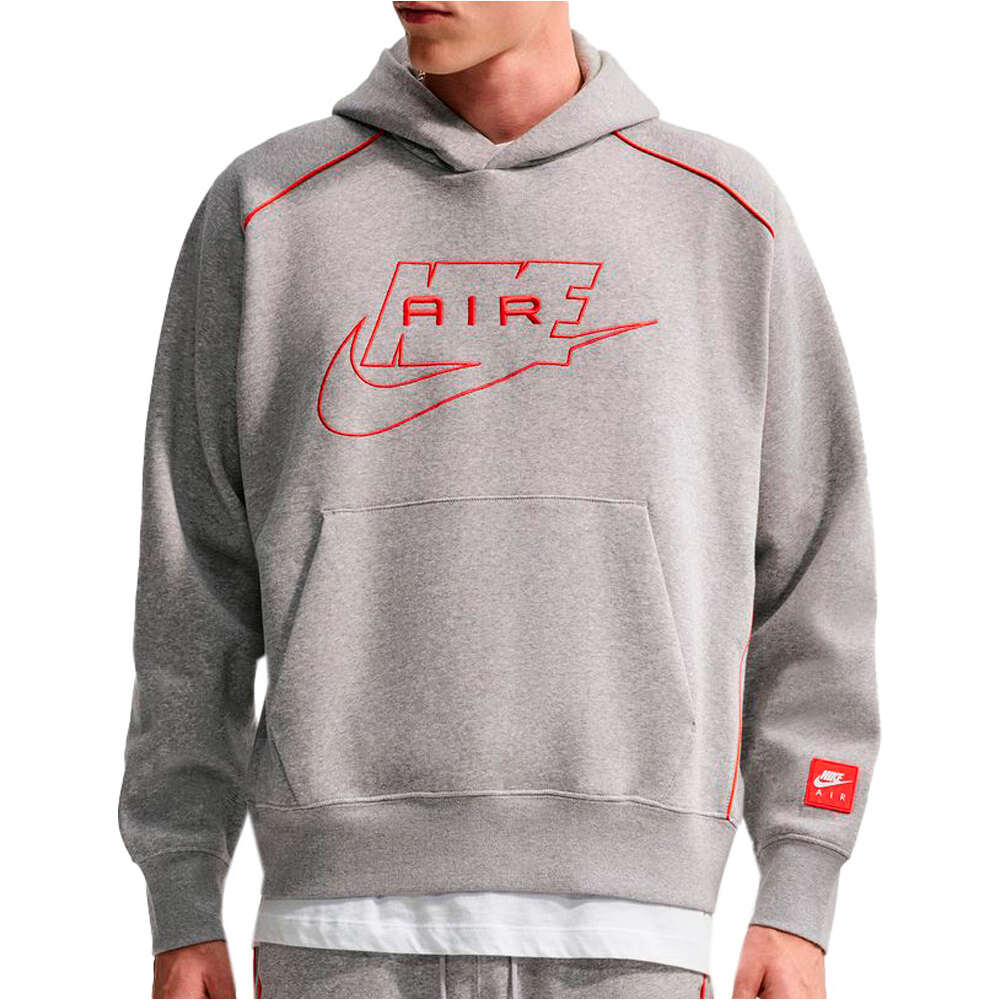 Nike sudadera hombre M NK AIR PO HDY vista trasera