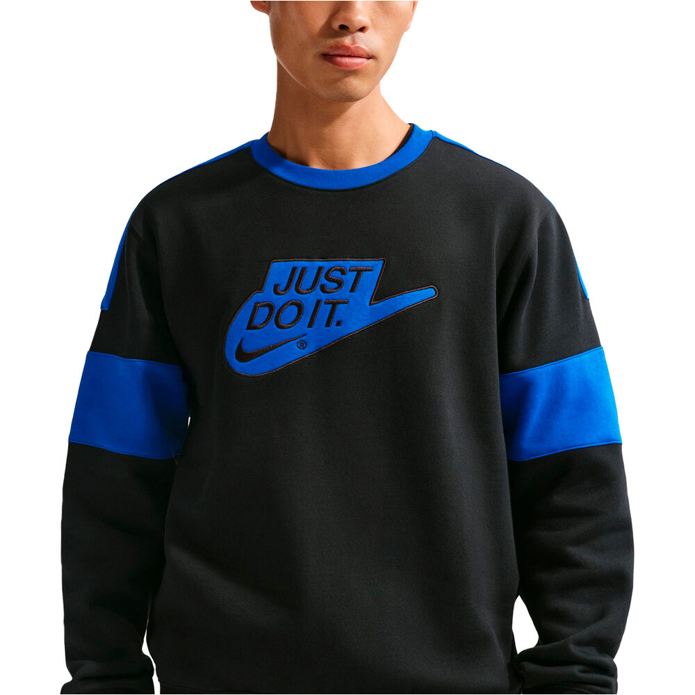 Nike sudadera hombre M NK CLUB BB CREW JDI vista detalle