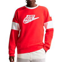 Nike sudadera hombre M NK CLUB BB CREW JDI vista frontal