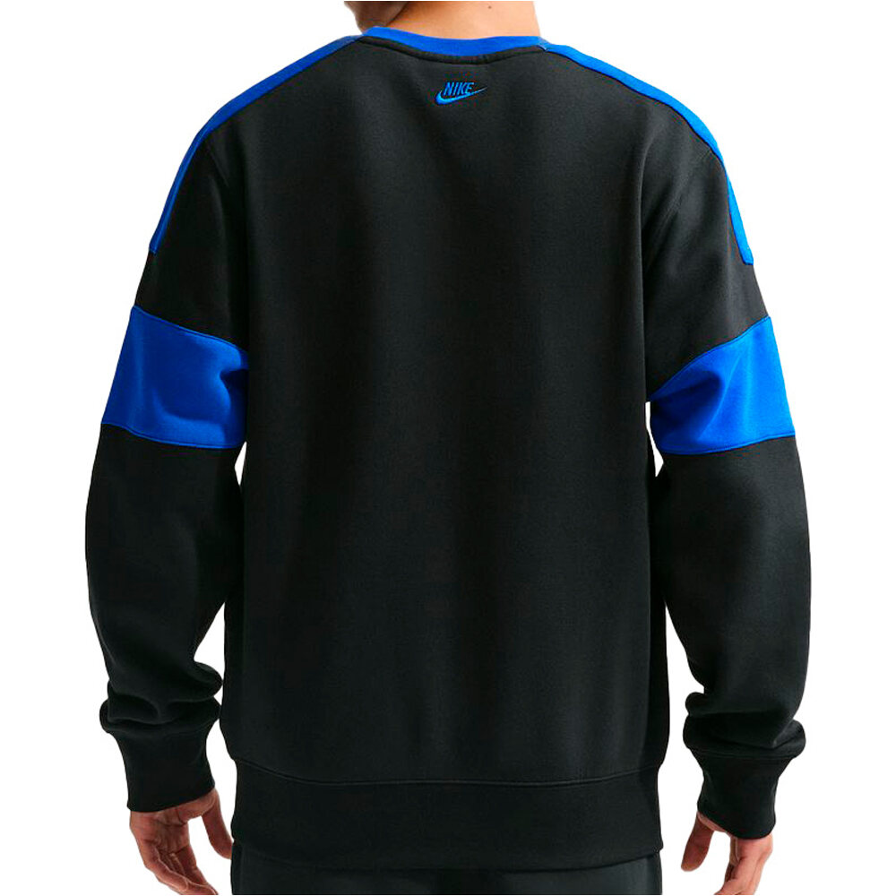 Nike sudadera hombre M NK CLUB BB CREW JDI vista trasera