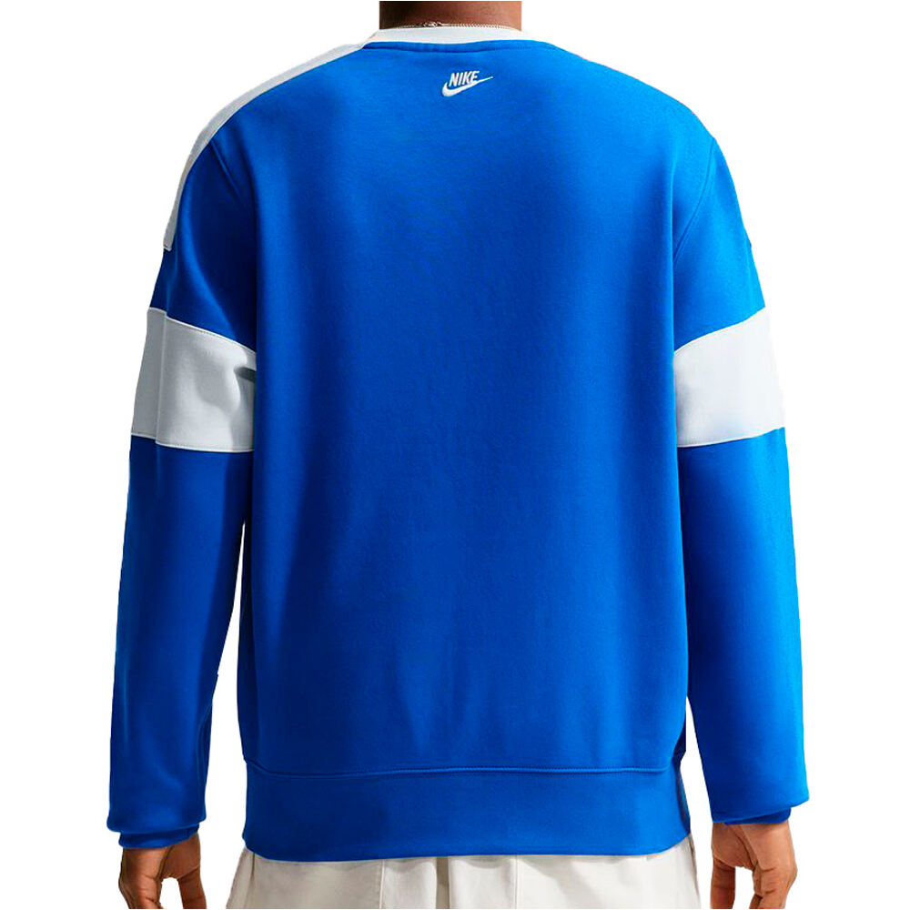 Nike sudadera hombre M NK CLUB BB CREW JDI vista trasera