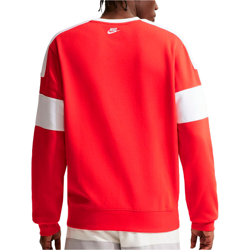 Nike sudadera hombre M NK CLUB BB CREW JDI vista trasera