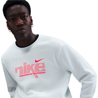 Nike sudadera hombre M NK CLUB BB CREW SWSH SPORT vista detalle