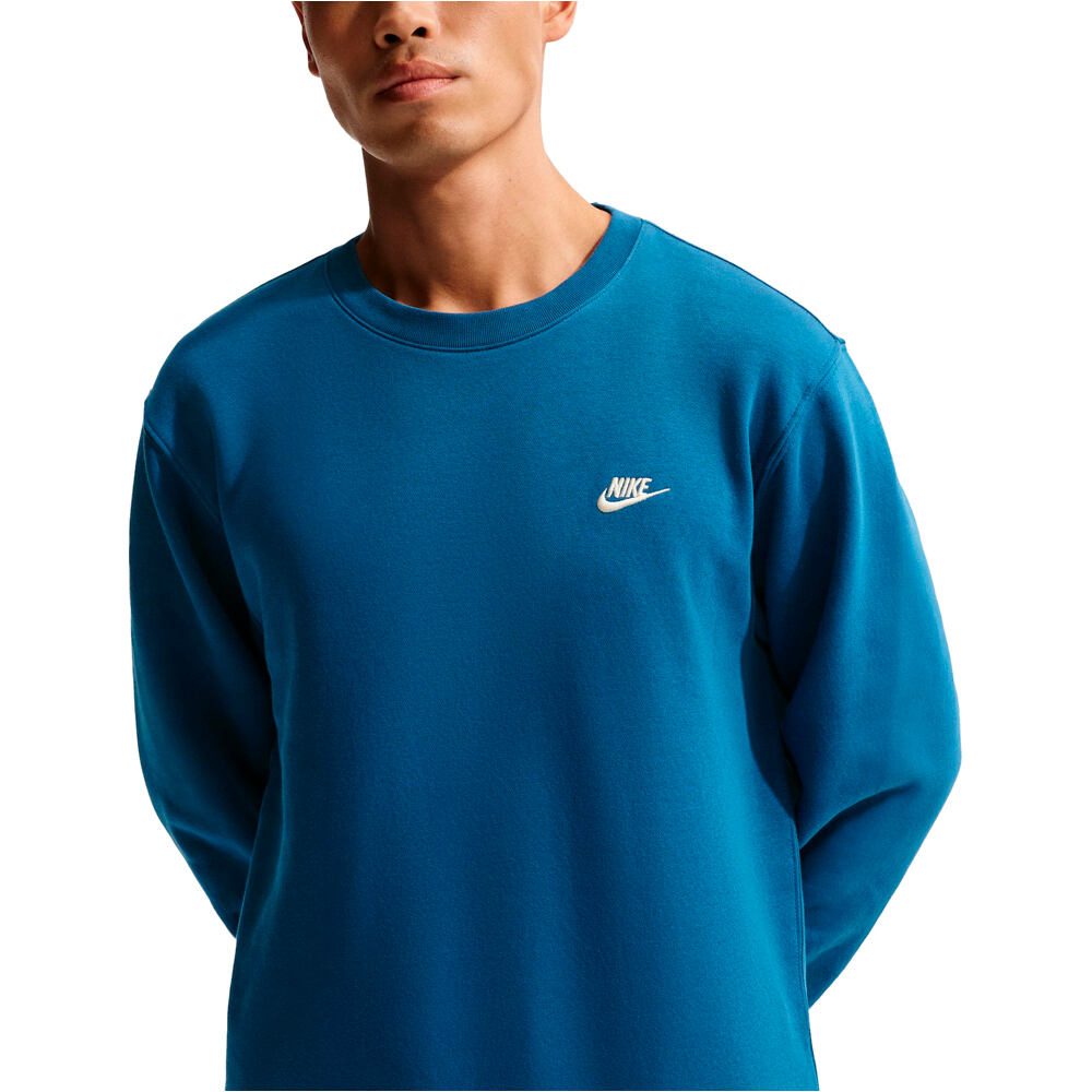 Nike sudadera hombre M NK CLUB BB CREW vista detalle