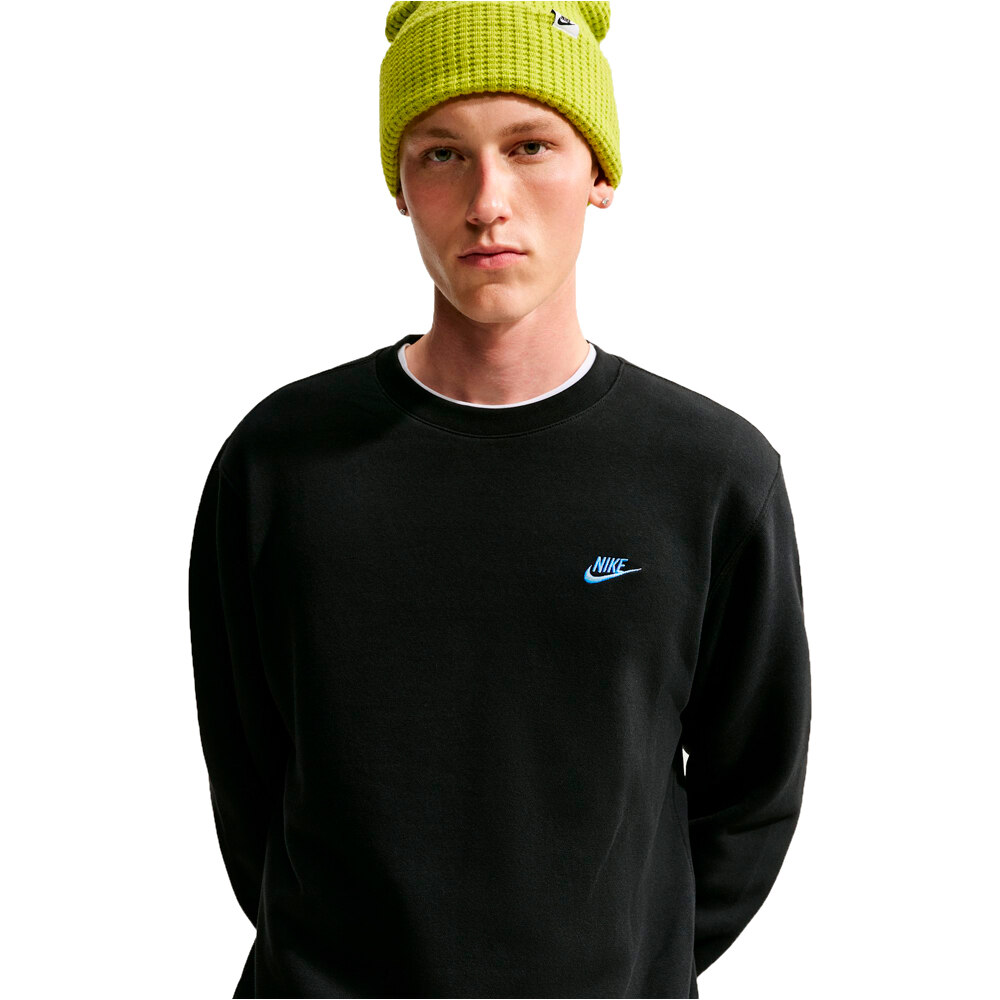 Nike sudadera hombre M NK CLUB BB CREW vista detalle