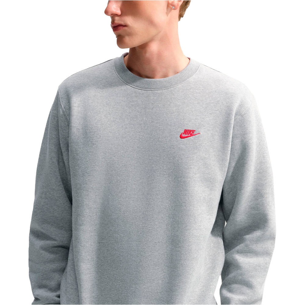 Nike sudadera hombre M NK CLUB BB CREW vista detalle