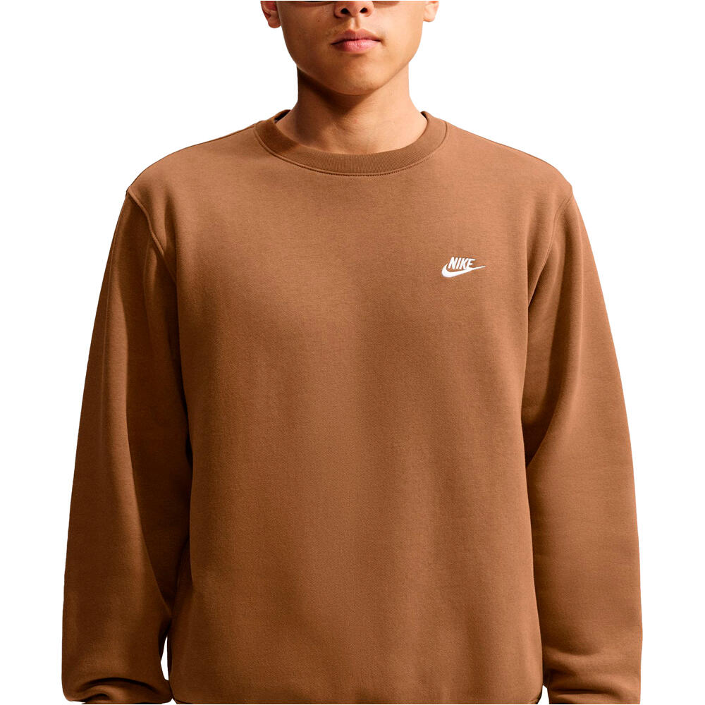 Nike sudadera hombre M NK CLUB BB CREW vista detalle