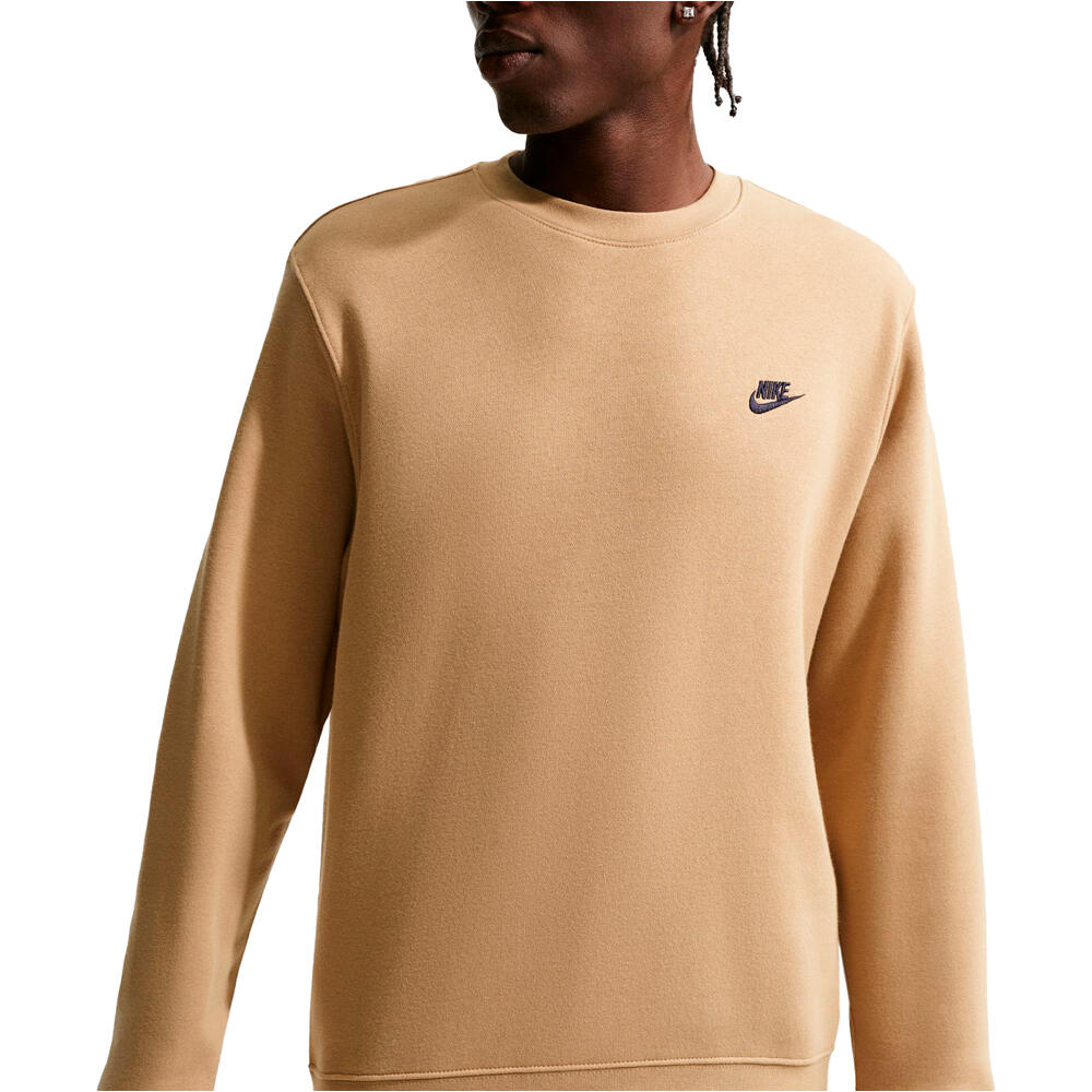 Nike sudadera hombre M NK CLUB BB CREW vista detalle