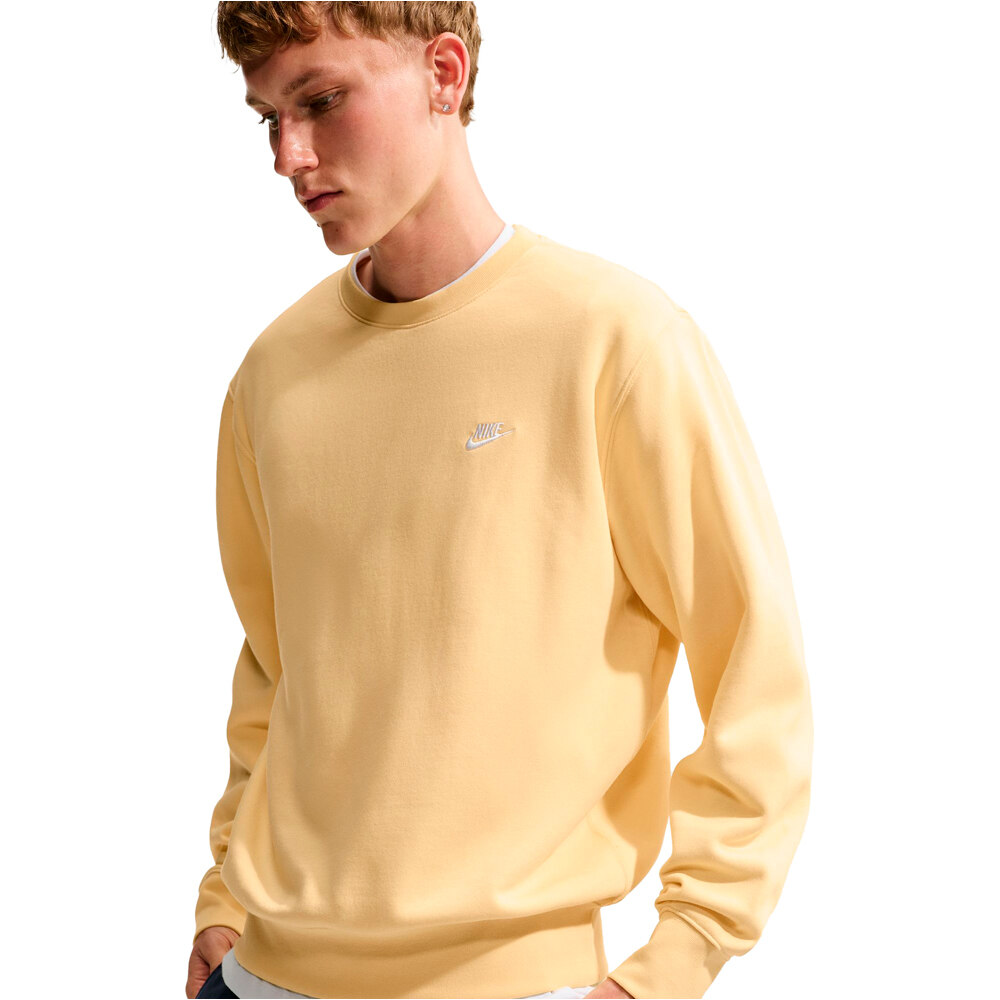 Nike sudadera hombre M NK CLUB BB CREW vista detalle