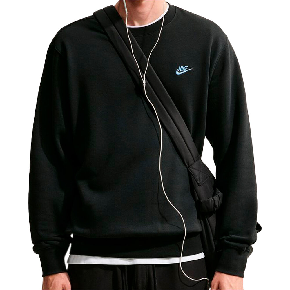 Nike sudadera hombre M NK CLUB BB CREW vista frontal