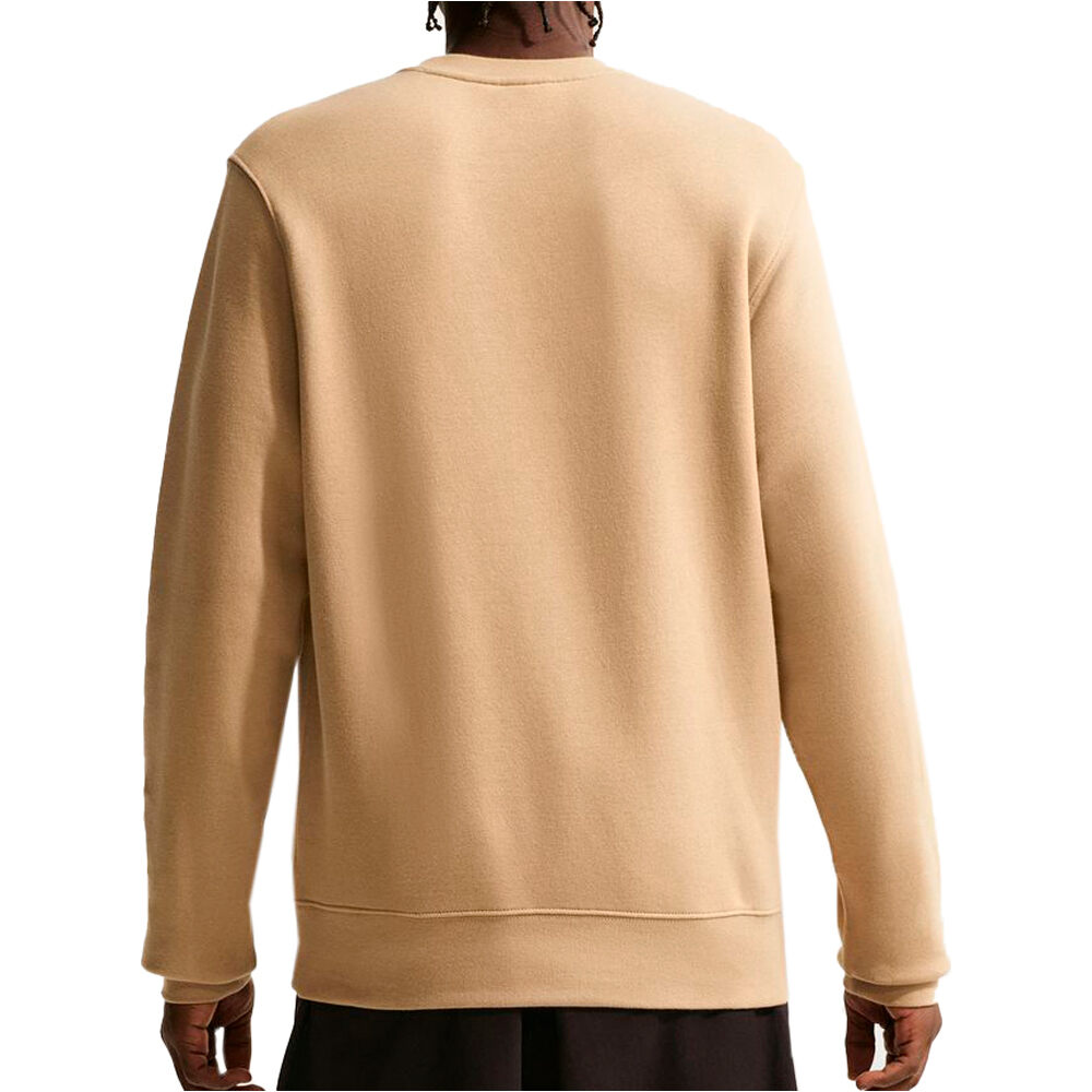 Nike sudadera hombre M NK CLUB BB CREW vista trasera