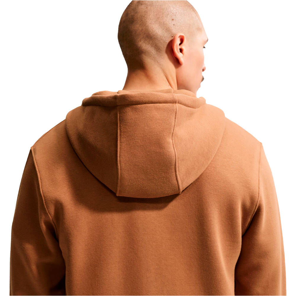 Nike sudadera hombre M NK CLUB BB FZ HOODIE vista detalle
