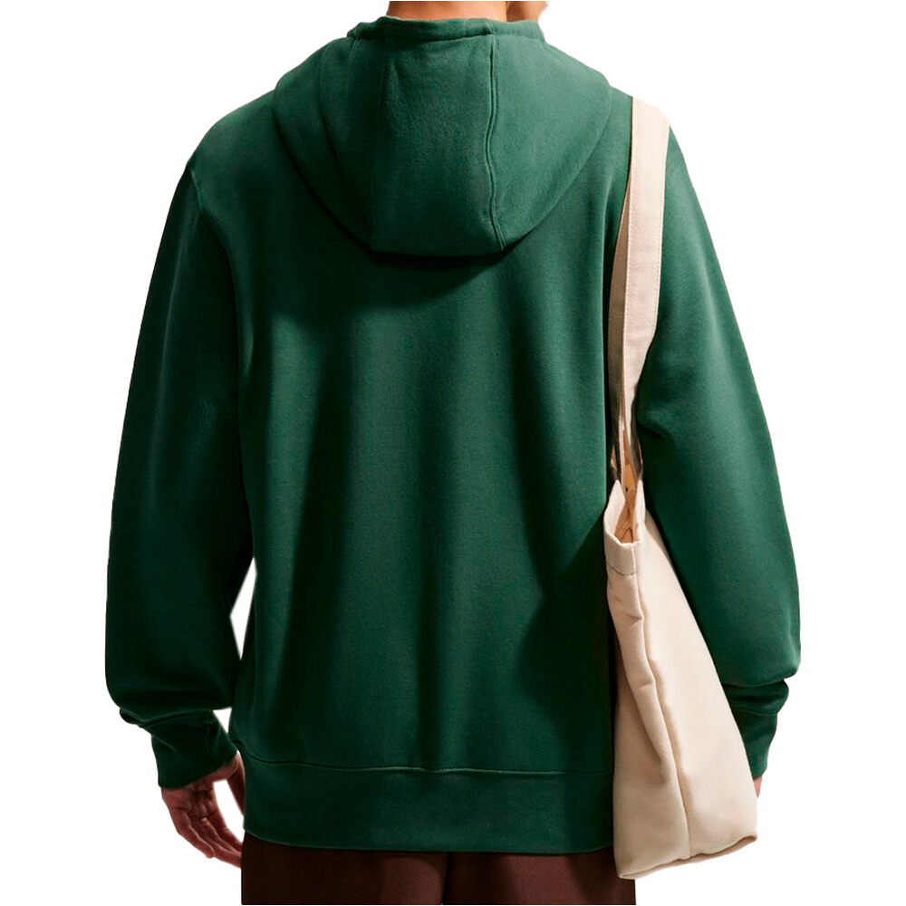 Nike sudadera hombre M NK CLUB BB FZ HOODIE vista trasera