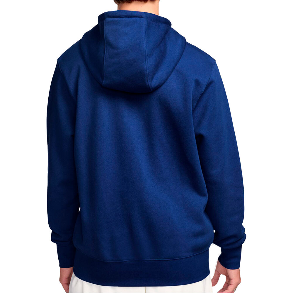 Nike sudadera hombre M NK CLUB BB FZ HOODIE vista trasera