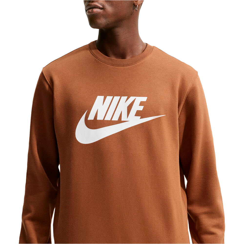 Nike sudadera hombre M NK CLUB BB GFX CREW vista detalle