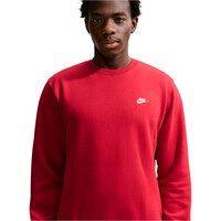 Nike sudadera hombre M NK CLUB BB GFX CREW vista detalle