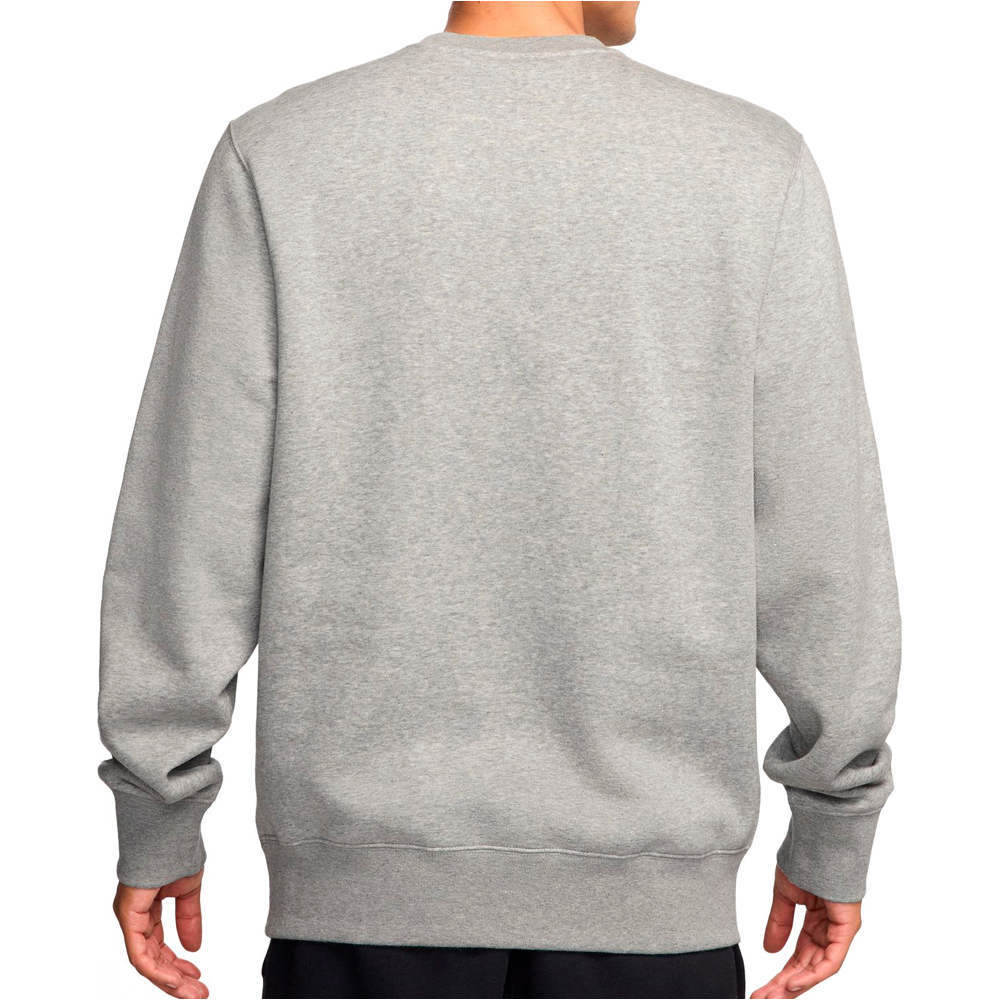 Nike sudadera hombre M NK CLUB BB GFX CREW vista trasera