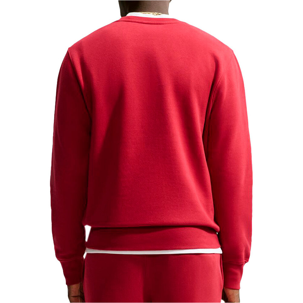 Nike sudadera hombre M NK CLUB BB GFX CREW vista trasera