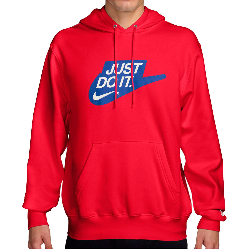 Nike sudadera hombre M NK CLUB BB HDY JDI vista frontal
