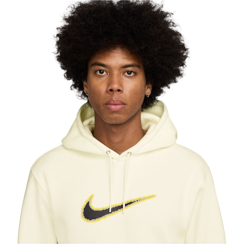 Nike sudadera hombre M NK CLUB BB HDY NEO VARSITY vista detalle