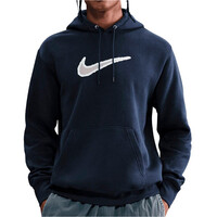 Nike sudadera hombre M NK CLUB BB HDY NEO VARSITY vista frontal