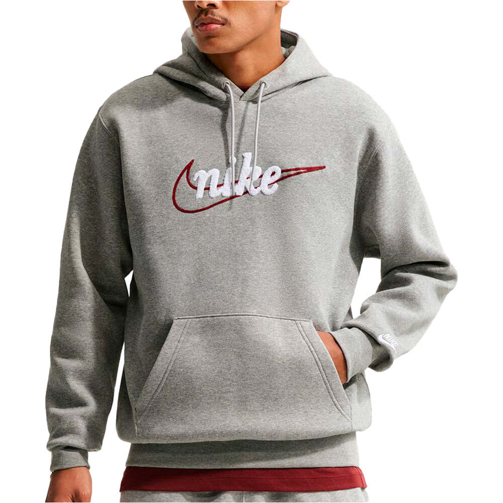 Nike sudadera hombre M NK CLUB BB HOODIE CTB vista frontal