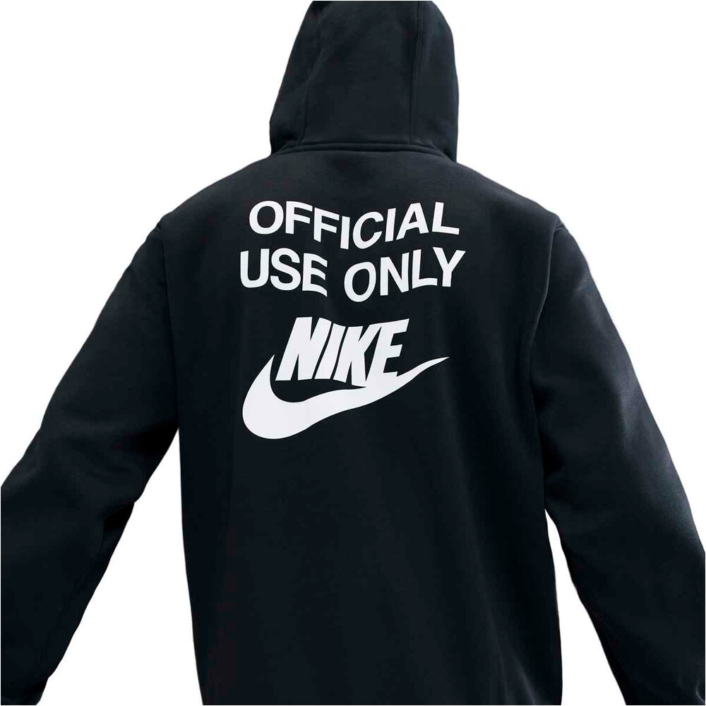 Nike sudadera hombre M NK CLUB BB HOODIE OFFICIAL 03