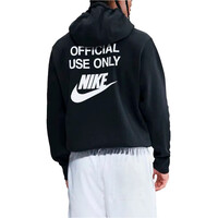 Nike sudadera hombre M NK CLUB BB HOODIE OFFICIAL vista trasera