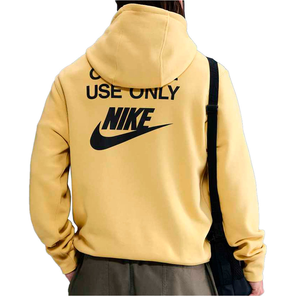 Nike sudadera hombre M NK CLUB BB HOODIE OFFICIAL vista trasera