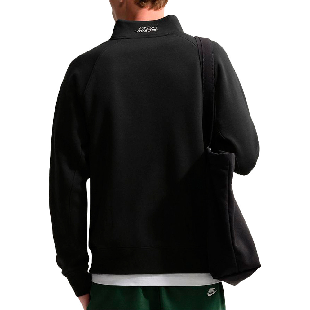 Nike sudadera hombre M NK CLUB BB HZ NCC vista trasera