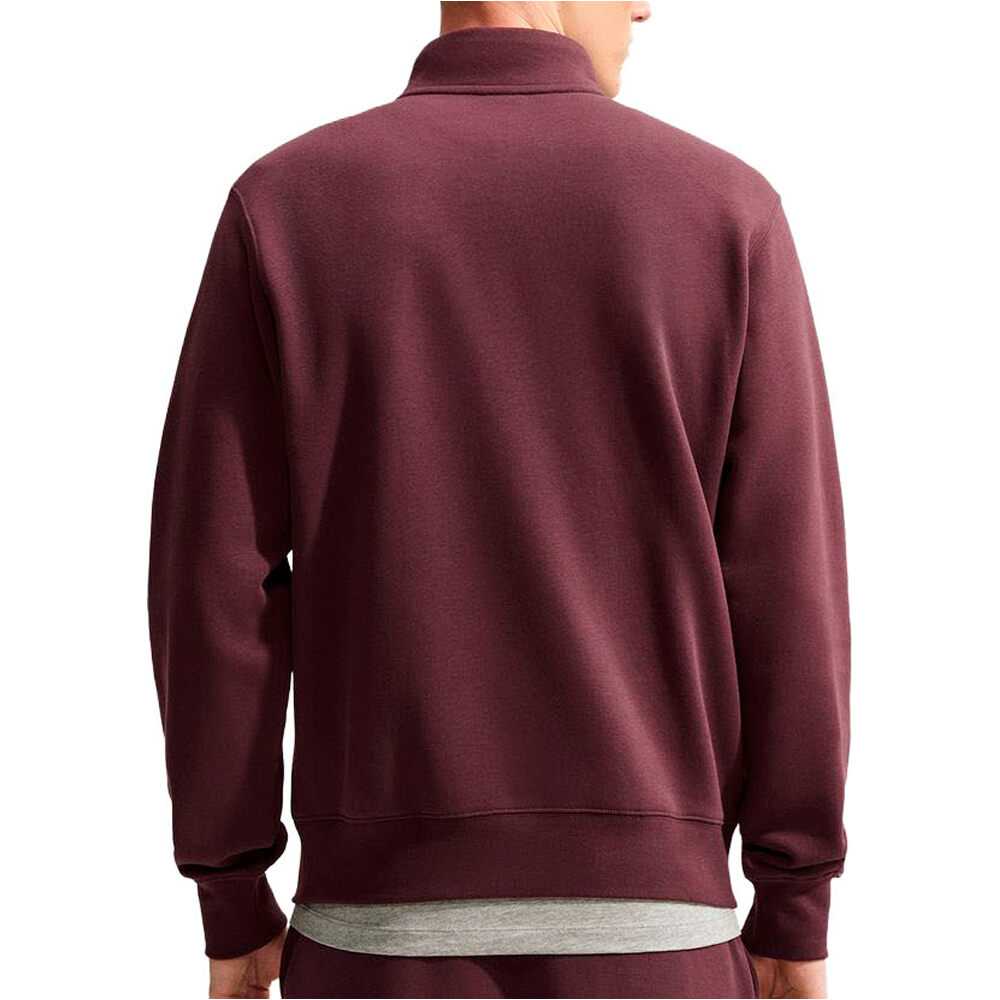 Nike sudadera hombre M NK CLUB BB HZ TOP vista trasera