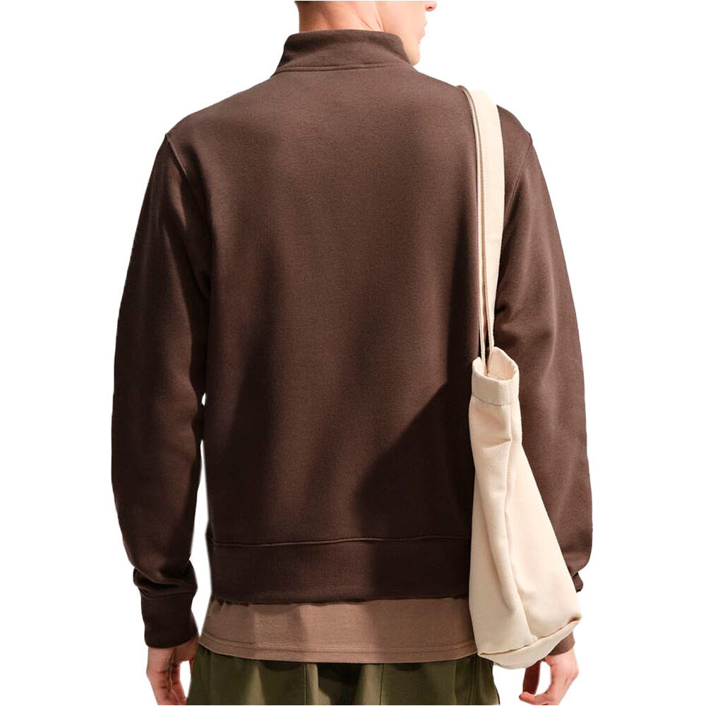 Nike sudadera hombre M NK CLUB BB HZ TOP vista trasera
