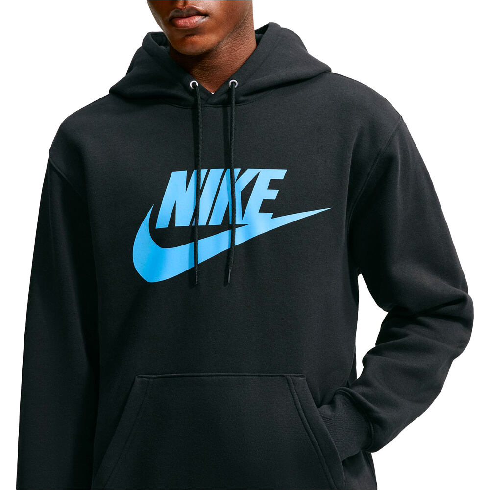Nike sudadera hombre M NK CLUB BB PO GFX HOODIE vista detalle